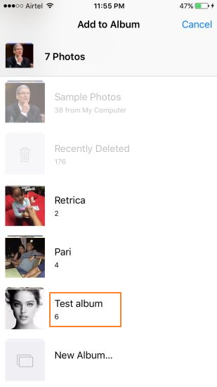 Organize Photos on iPhone with Photos App
