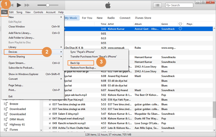 Sincronice su iPhone al Nuevo Computador con iTunes