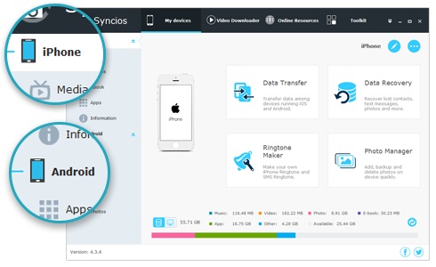 Otros 4 Buenos Software de Escritorio de Transferencia de Archivos para iPhone