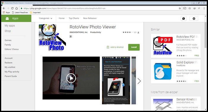 android image viewer