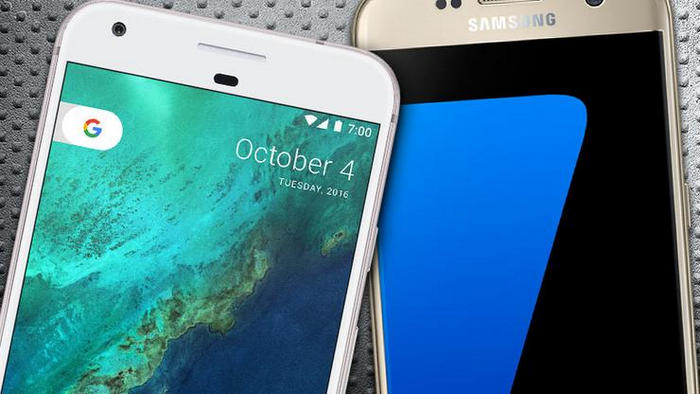 Google Pixel VS Samsung S7 Edge