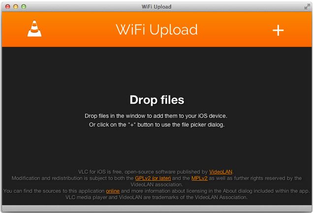 Tips voor VLC voor iPhone - WiFi Upoad