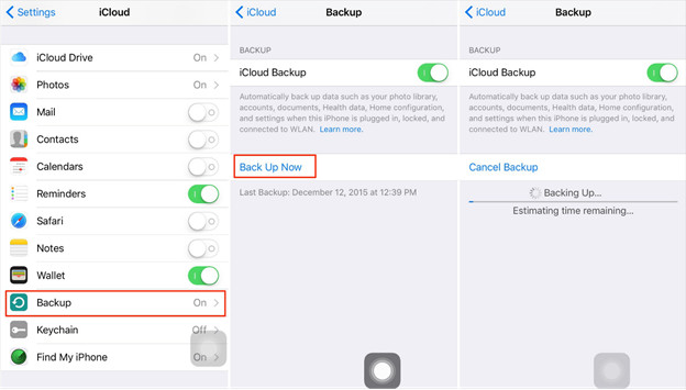 How to Backup iPhone Calendars with iCloud