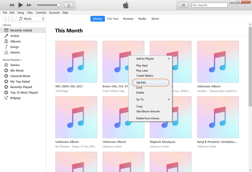 how to custom ringtone for iPhone with iTunes-get info 
