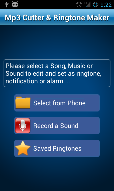Make Custom Ringtones with MP3 Cutter