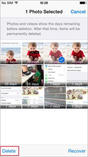 how to delete photos from iphone within few steps