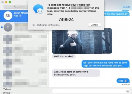 Sync Text Message across iPhone and Mac