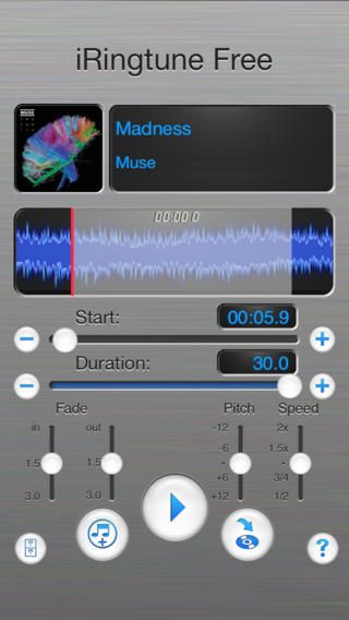 free ringtone for iOS app with iringtone-free