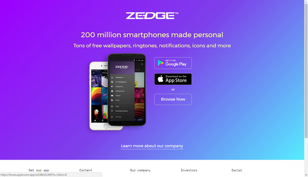 The Best Ringtone Websites for iphone-zedge