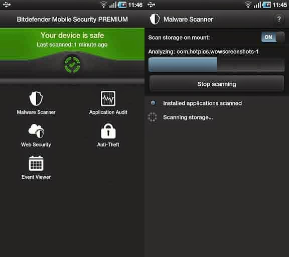 Top 3 Android Virus Scanning Apps