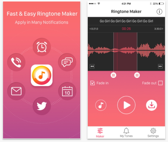 best iphone ringtone app- Ringtone Maker