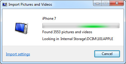 How to import All Photos from iPhone to PC