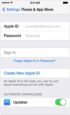 transfer apps from iPhone to iPhone using App Store