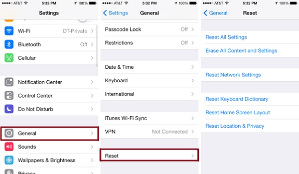 Reset your device to keep your iPhone malware-free