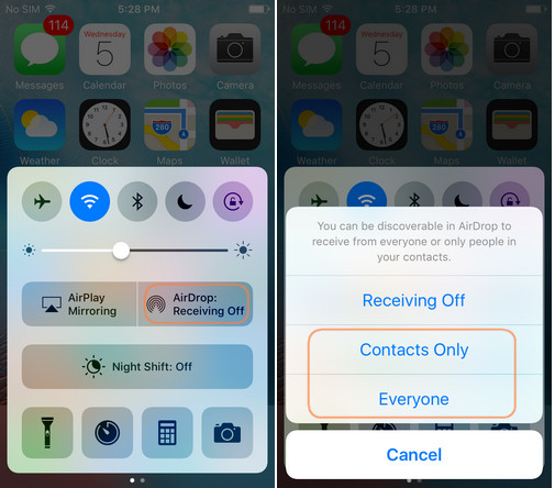 How to transfer apps to new iPhone using AirDrop