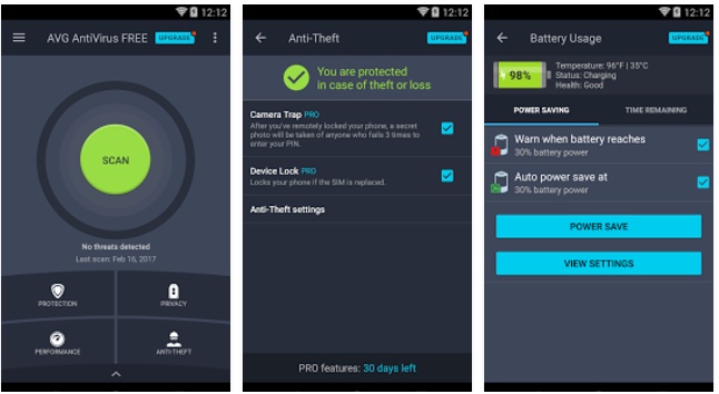 Top 2 virus removal for Android