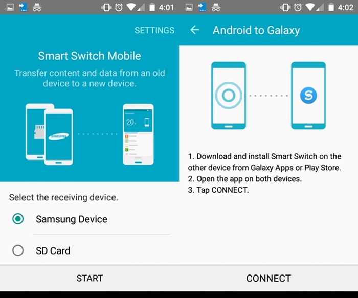 how to use samsung flow app without wifi