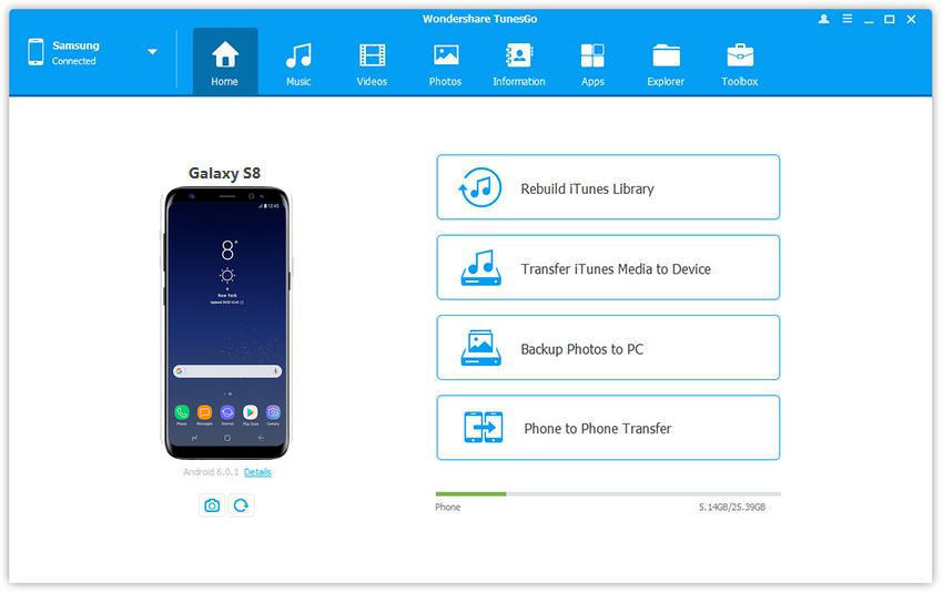 Top 1 des logiciels de transfert de fichiers Samsung (entre Samsung et PC)