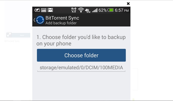 backup android photos with BitTorrent Sync