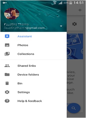 backup android photos with google photos app