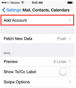 contactos para iphone sync para gmail diretamente