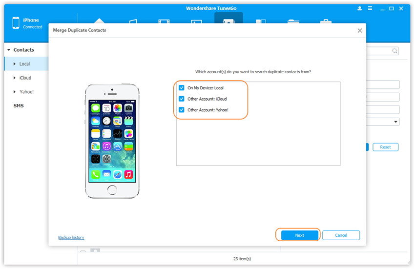 Kontakte auf dem iPhone/iPad/iPod Touch verwalten - Suchen & Entfernen von doppelten Kontakten auf Ihrem iPhone/iPad/iPod Touch