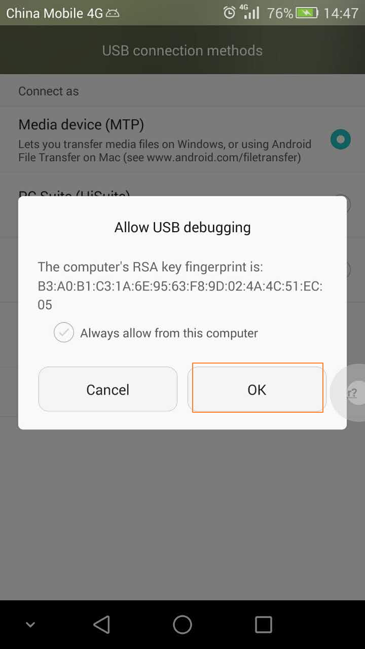 MMusik vom PC/Mac auf Android Gerät übertragen