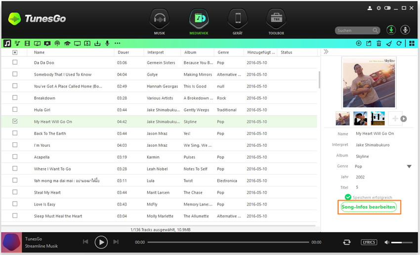 Musik in der iTunes-Mediathek aufräumen