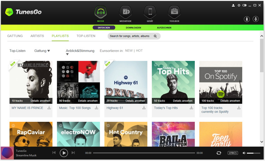 Auto-Playliste erstellen
