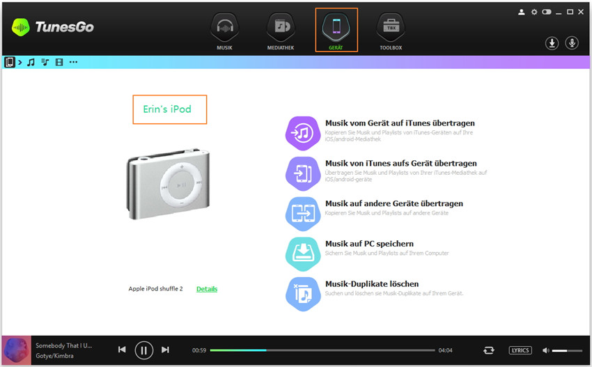 Musik von YouTube/Webseiten auf iPhone/iPad/iPod laden
