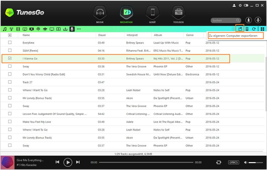 Musik von Spotify/Streamingseiten auf dem PC/Mac aufnehmen