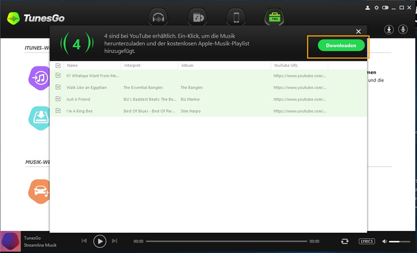 DRM entfernen mit TunesGo