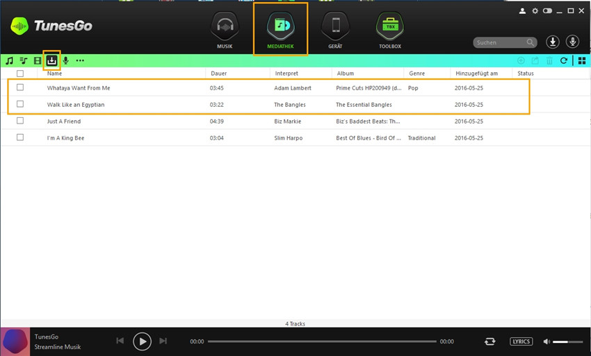DRM entfernen mit TunesGo