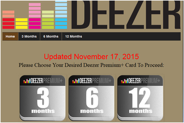 deezer premium free