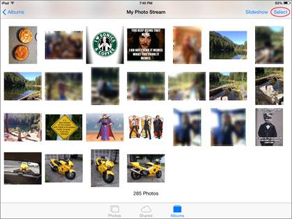 To album how delete ipad photo How to