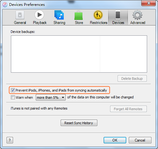 Transferrieren von Bildern vom iPad auf die SD Karte - Deaktivieren von Auto Sync von iTunes