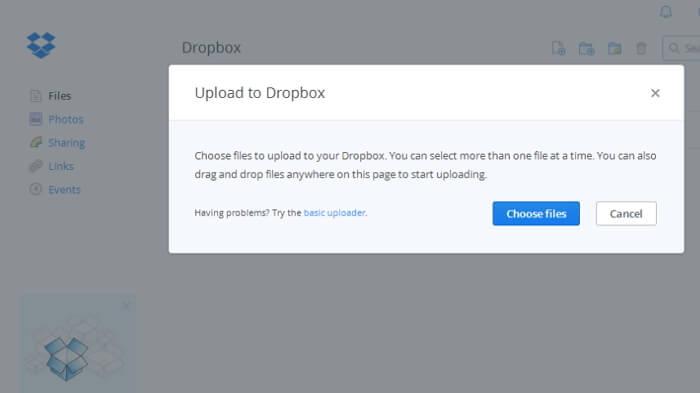 Transférer des photos du PC vers iPad avec Dropbox