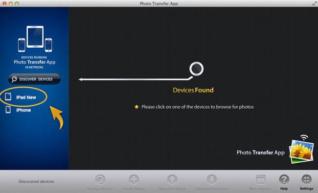 transférer des photos mac vers iPad avec une app