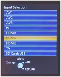 Connect iPhone to TV with USB - HDMI Settings