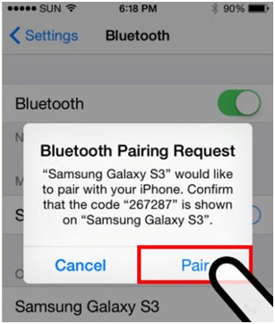 Connect Bluetooth to iPhone - Pair the Devices