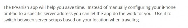 Tips for VPN connection on iPhone-bad review of IP vanish VPN