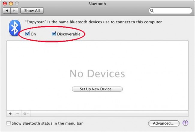 connect iPhone to Mac - Use Bluetooth step 5