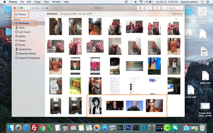 Transfer Photos from iPhone to iPhoto/Photos With Wondershare TunesGo