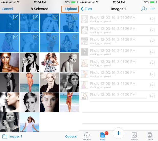 Transfer Photos from iPhone Using Dropbox