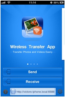 transfer photos from computer to iPhone without itune-download this app