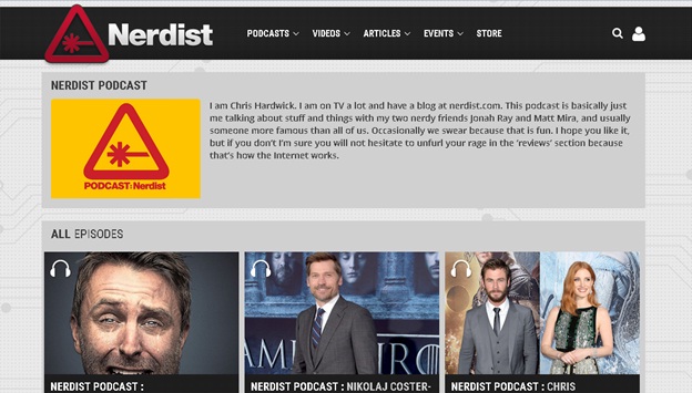 Baixe Podcasts sem iTunes - Visite o Nerdist