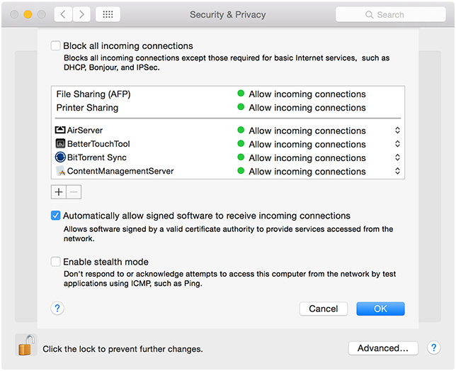 Como usar o airdrop do mac ao iphone - Firewall Interfacing Issues