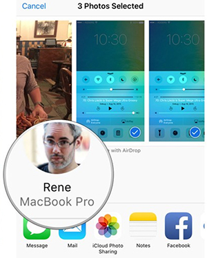  Trasferire le Foto da iPhone a Mac con AirDrop -3