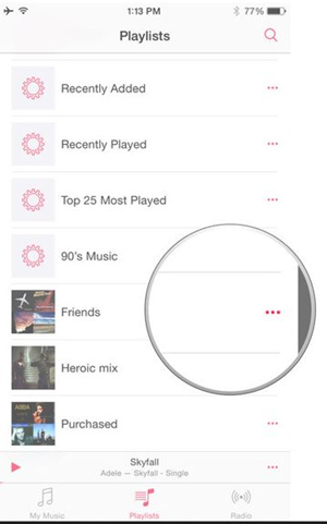 Manage Music on iPhone - Enter Apple Music