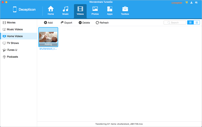 iPhone File Explorer for Mac - Browse iPhone Videos on Mac
